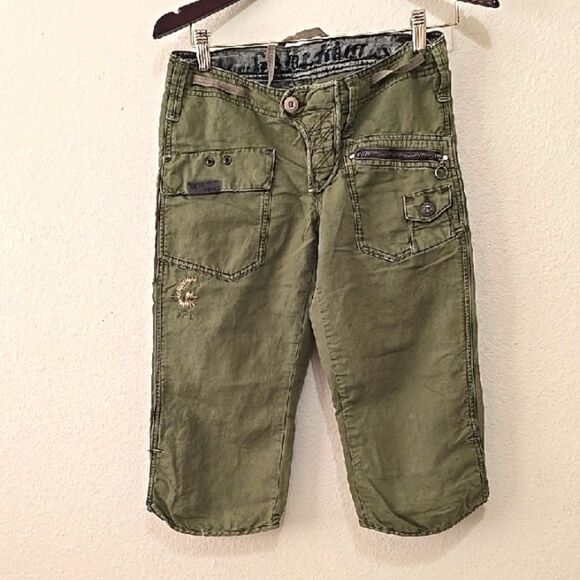 G-Star Olive Cargo Vintage Pants S - Picture 1 of 12